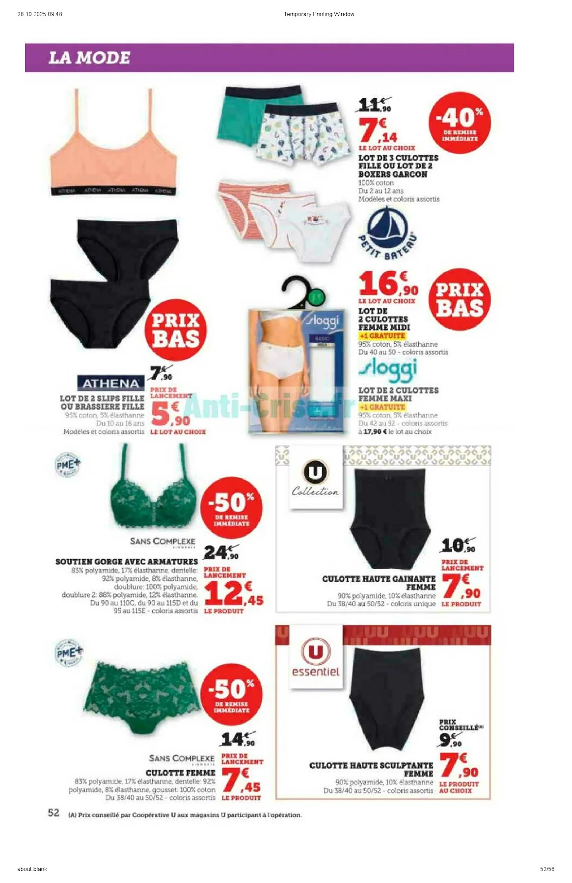 Catalogue Super U du 4 novembre au 16 novembre, 2025 4 – superu catalogue 52