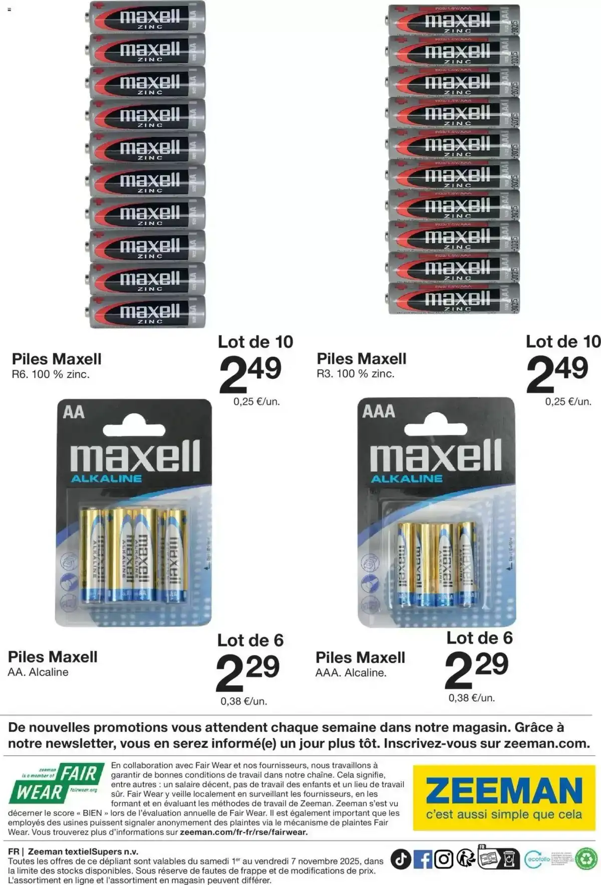 Catalogue Zeeman du 8 novembre au 21 novembre, 2025 1 – zeeman prospekt 20