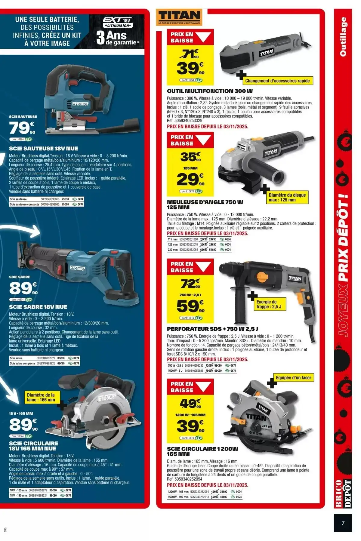 Catalogue Brico Dépôt du 5 décembre au 11 décembre, 2025 6 – brico depot catalogue 7