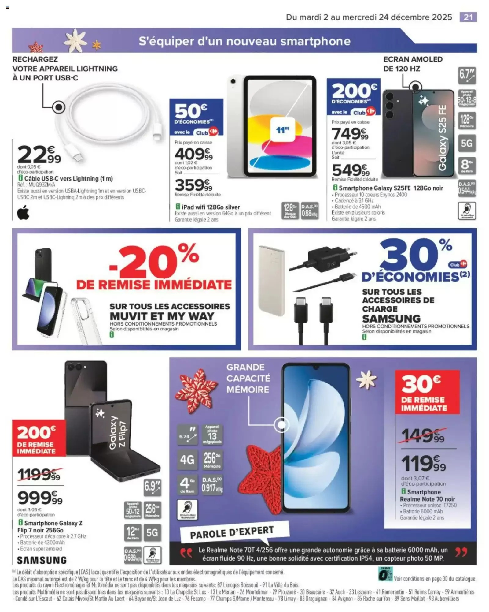 Catalogue Carrefour Multimedia du 2 décembre au 24 décembre, 2025 6 – carrefour multimedia 19