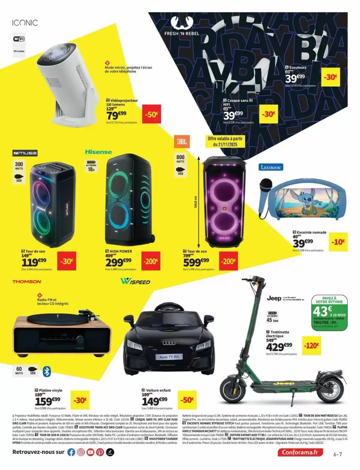 Catalogue Conforama Black Friday 2025 6 – conforama black friday 7