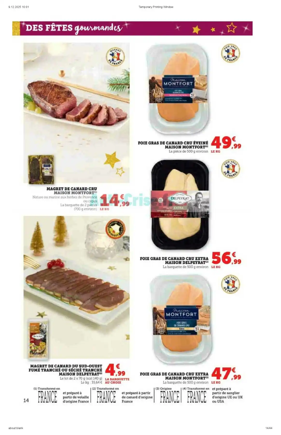 Catalogue Hyper U du 16 décembre au 28 décembre, 2025 1 – hyper u catalogue 14