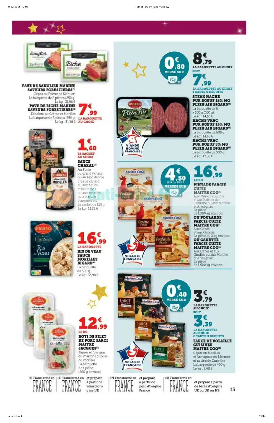 Catalogue Hyper U du 16 décembre au 28 décembre, 2025 2 – hyper u catalogue 15