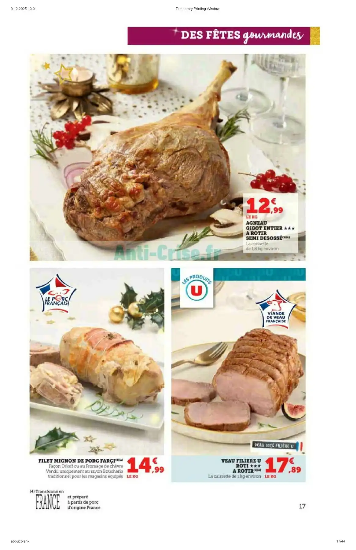 Catalogue Hyper U du 16 décembre au 28 décembre, 2025 4 – hyper u catalogue 17