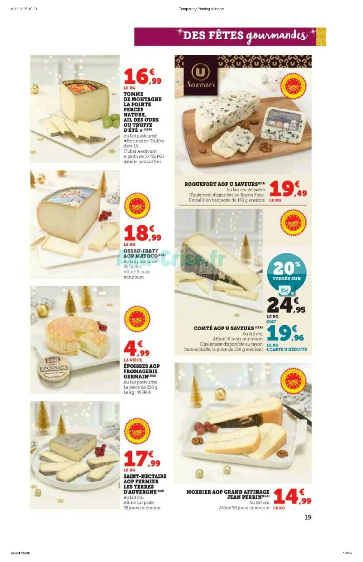 Catalogue Hyper U du 16 décembre au 28 décembre, 2025 6 – hyper u catalogue 19