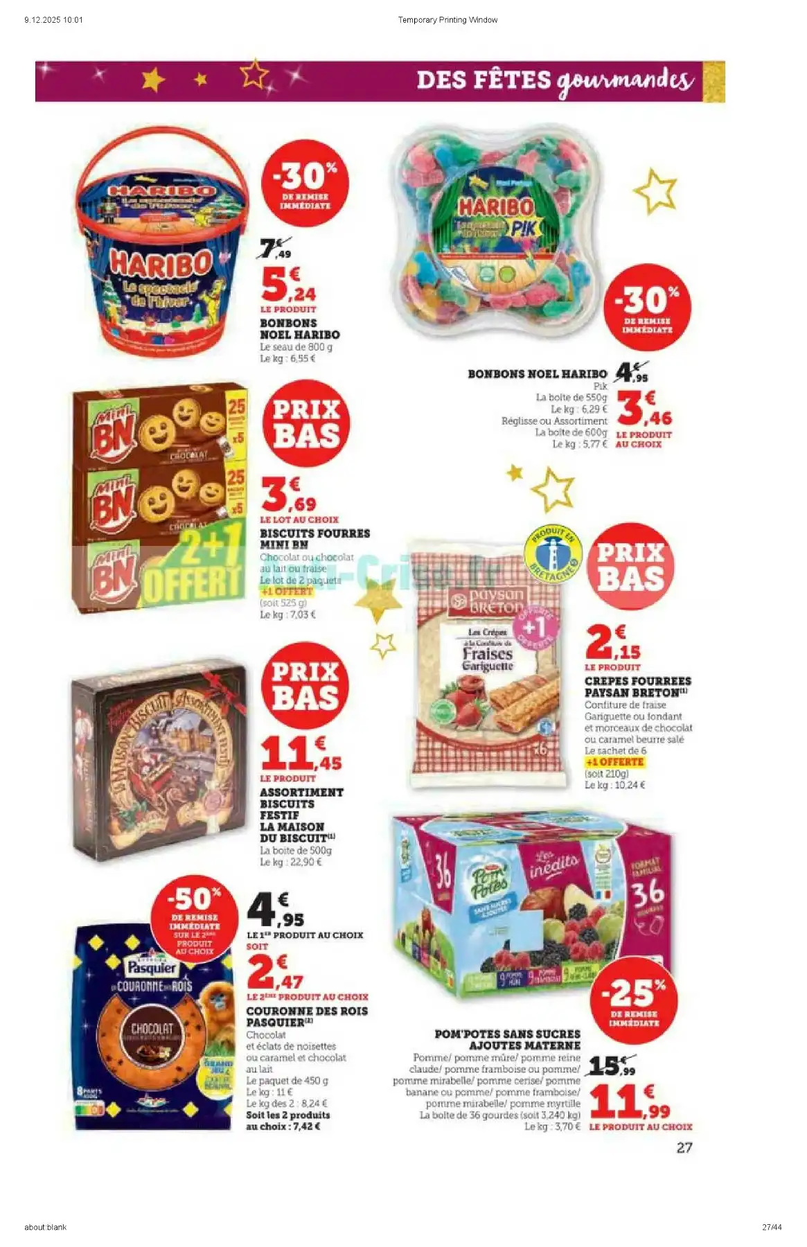 Catalogue Hyper U du 16 décembre au 28 décembre, 2025 2 – hyper u catalogue 27