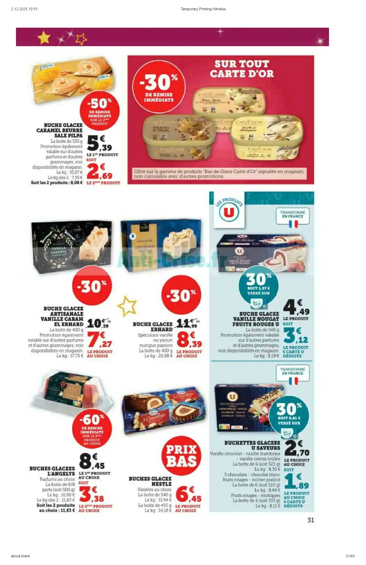 Catalogue Hyper U du 9 décembre au 24 décembre, 2025 1 – hyperu catalogue 31