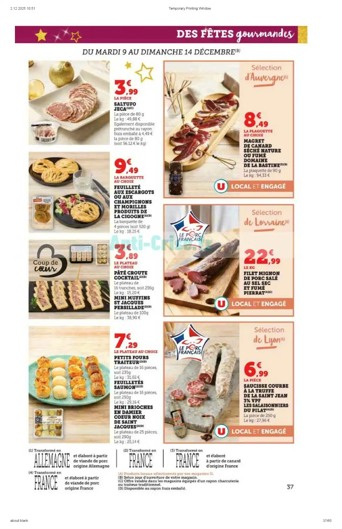 Catalogue Hyper U du 9 décembre au 24 décembre, 2025 7 – hyperu catalogue 37