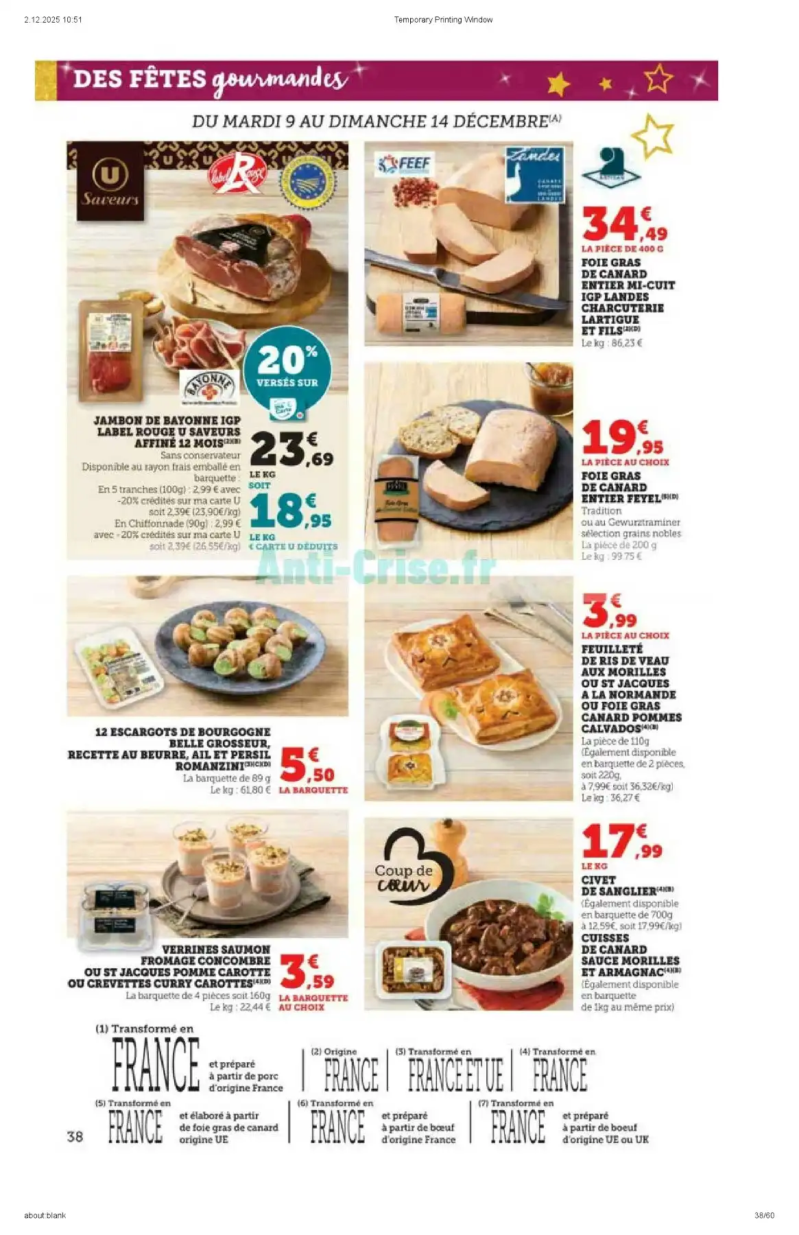 Catalogue Hyper U du 9 décembre au 24 décembre, 2025 8 – hyperu catalogue 38