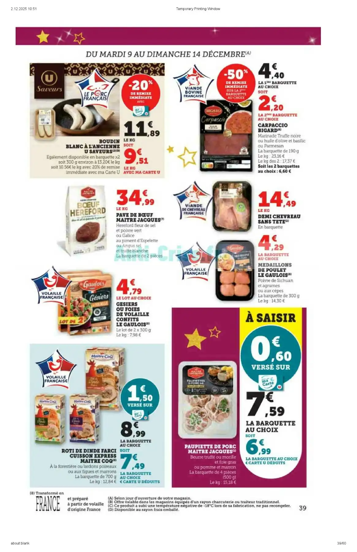 Catalogue Hyper U du 9 décembre au 24 décembre, 2025 9 – hyperu catalogue 39