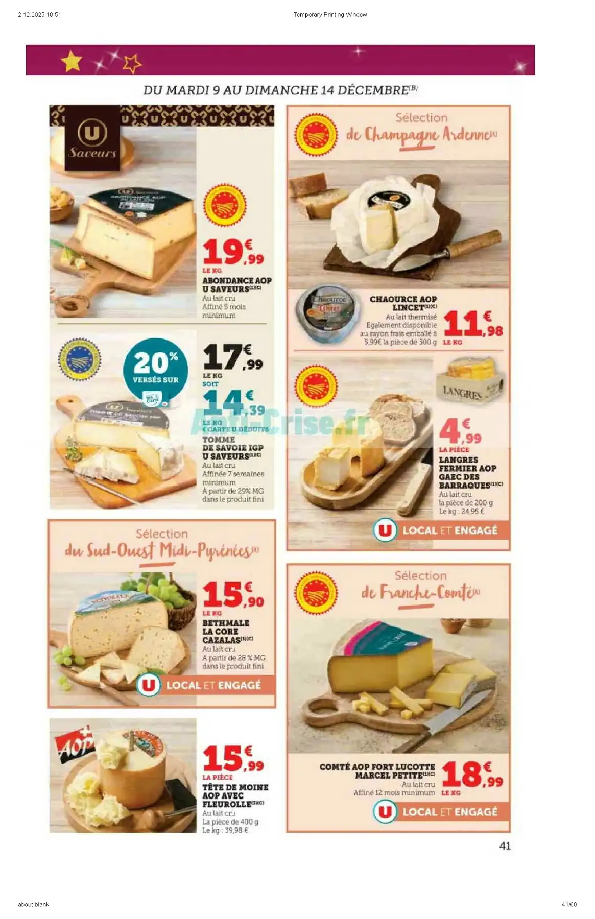 Catalogue Hyper U du 9 décembre au 24 décembre, 2025 1 – hyperu catalogue 41