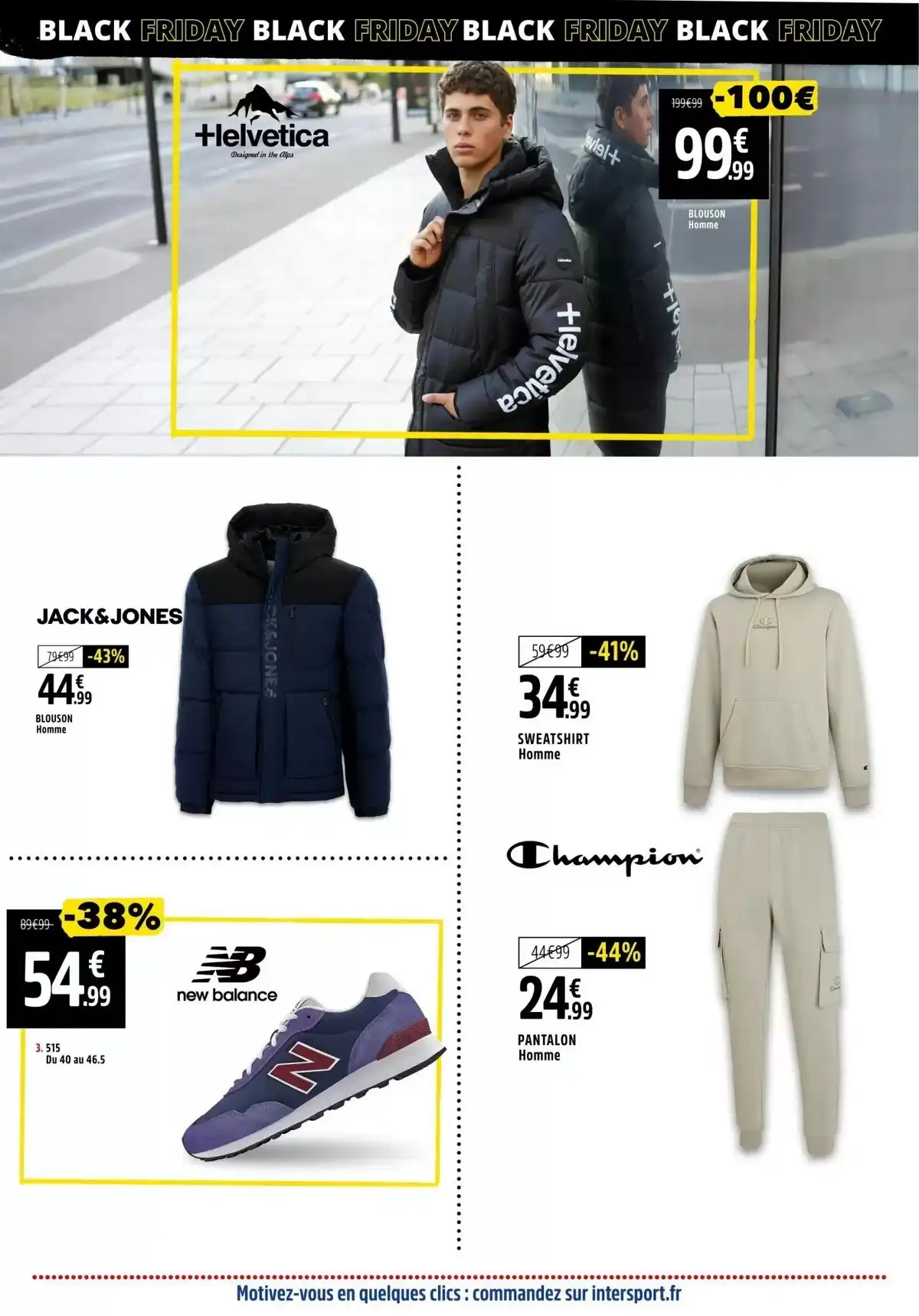 Catalogue Intersport du 17 novembre au 30 novembre, 2025 1 – intersport black 4