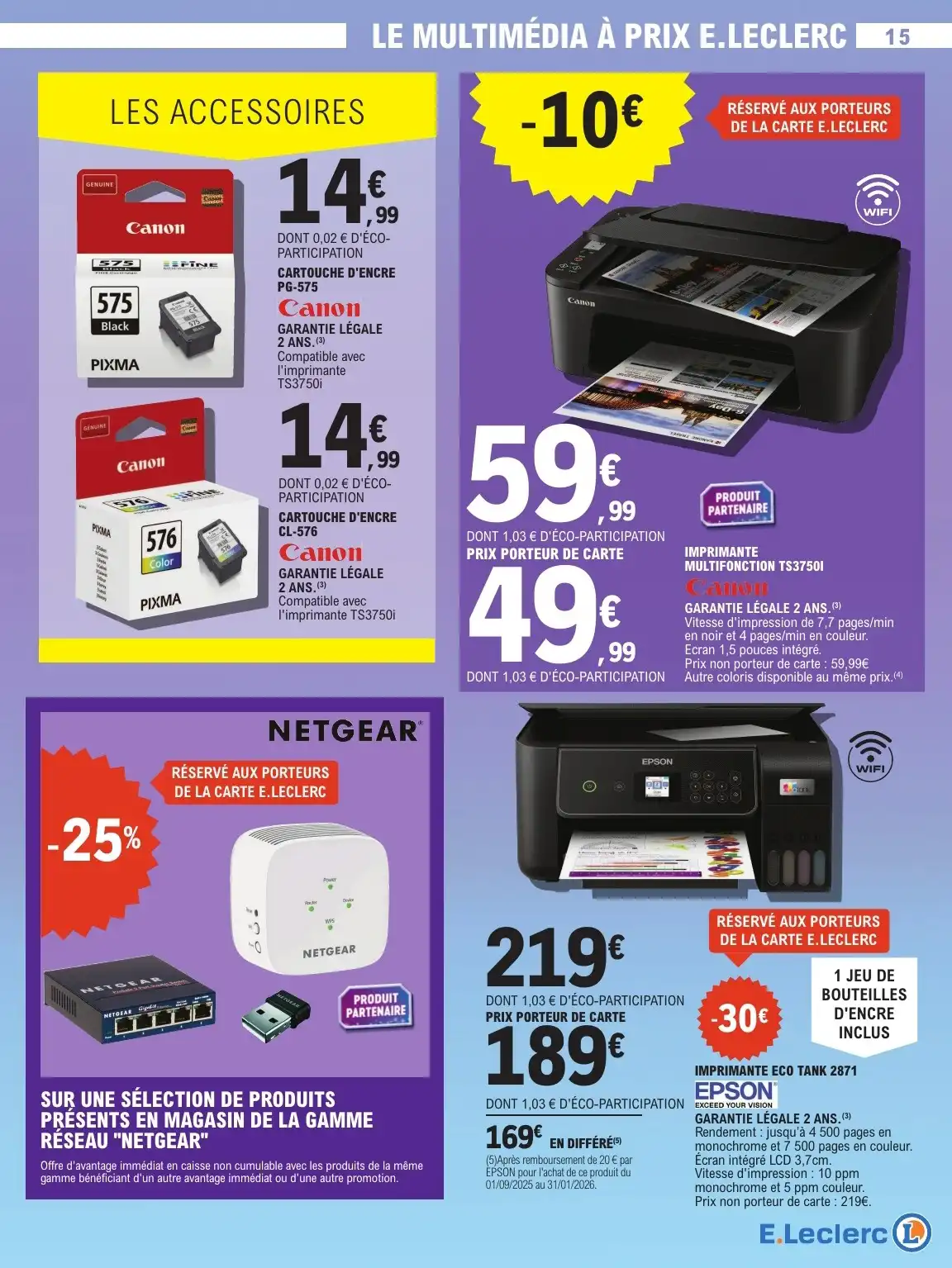 Catalogue Leclerc Black Friday 2025 3 – leclerc hhigh tech 15