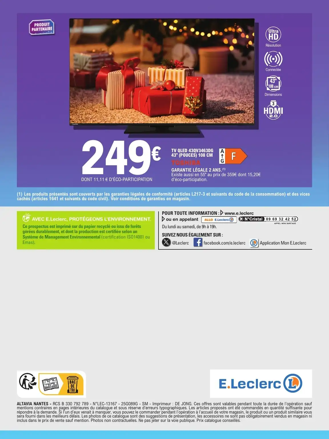 Catalogue Leclerc Black Friday 2025 4 – leclerc hhigh tech 16