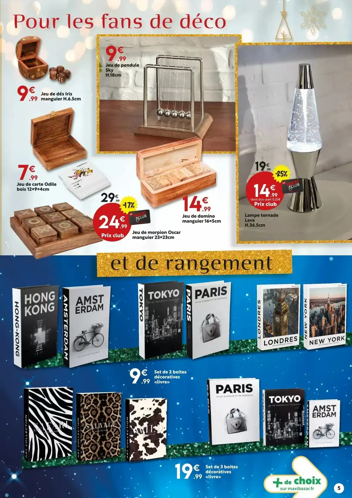 Catalogue Maxi Bazar Noël 2025 4 – maxi bazar 5