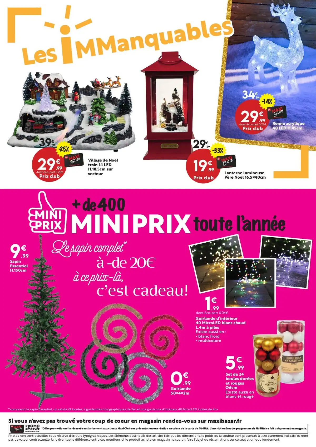 Catalogue Maxi Bazar Noël 2025 1 – maxi bazar noel 20