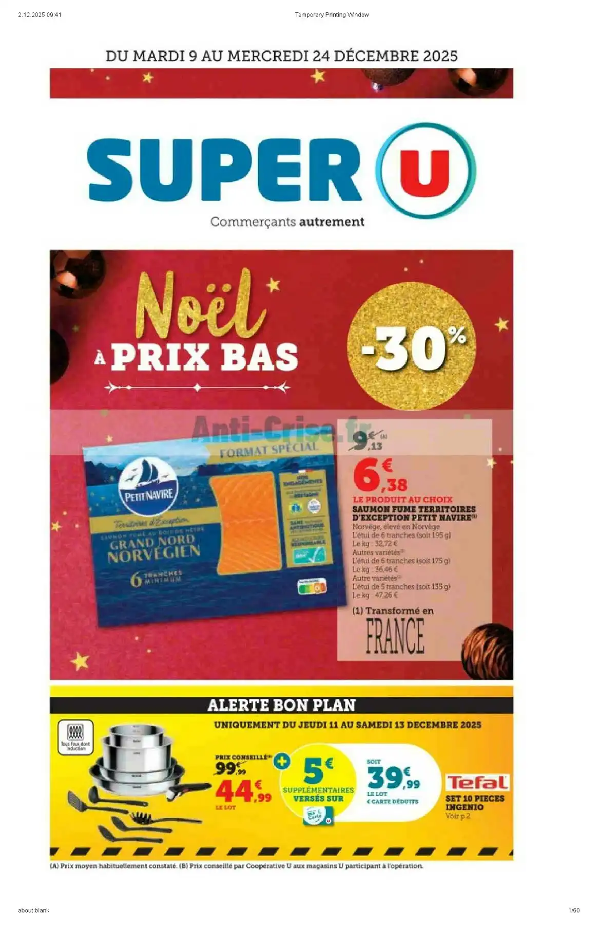 Catalogue Super U du 9 décembre au 24 décembre, 2025 2 – Catalogue Super U du 9 décembre au 24 décembre, 2025 1 – super u 1