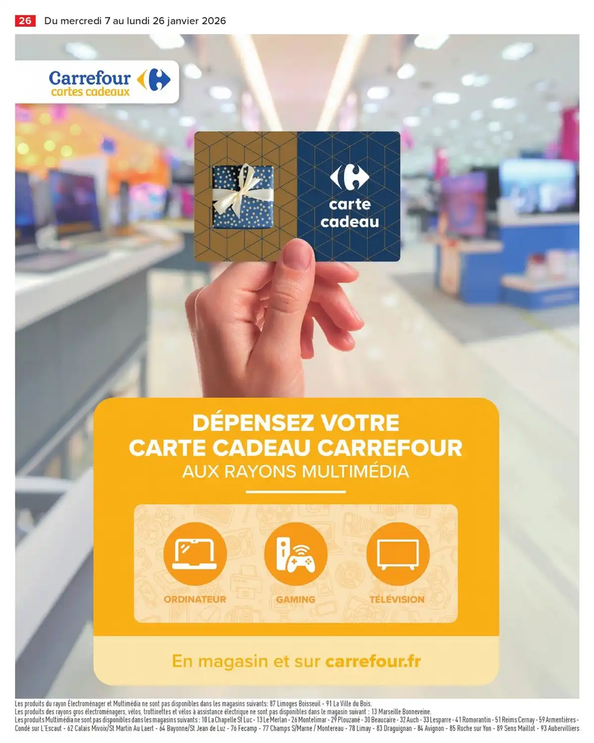Catalogue Carrefour Noël 3 – carrefour multimedia 28