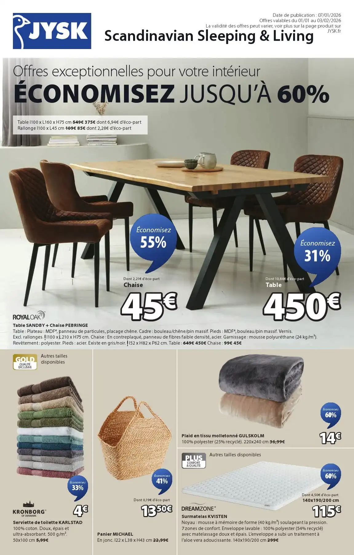 Catalogue JYSK du 14 janvier au 20 janvier, 2026 1 – jysk catalogue 1