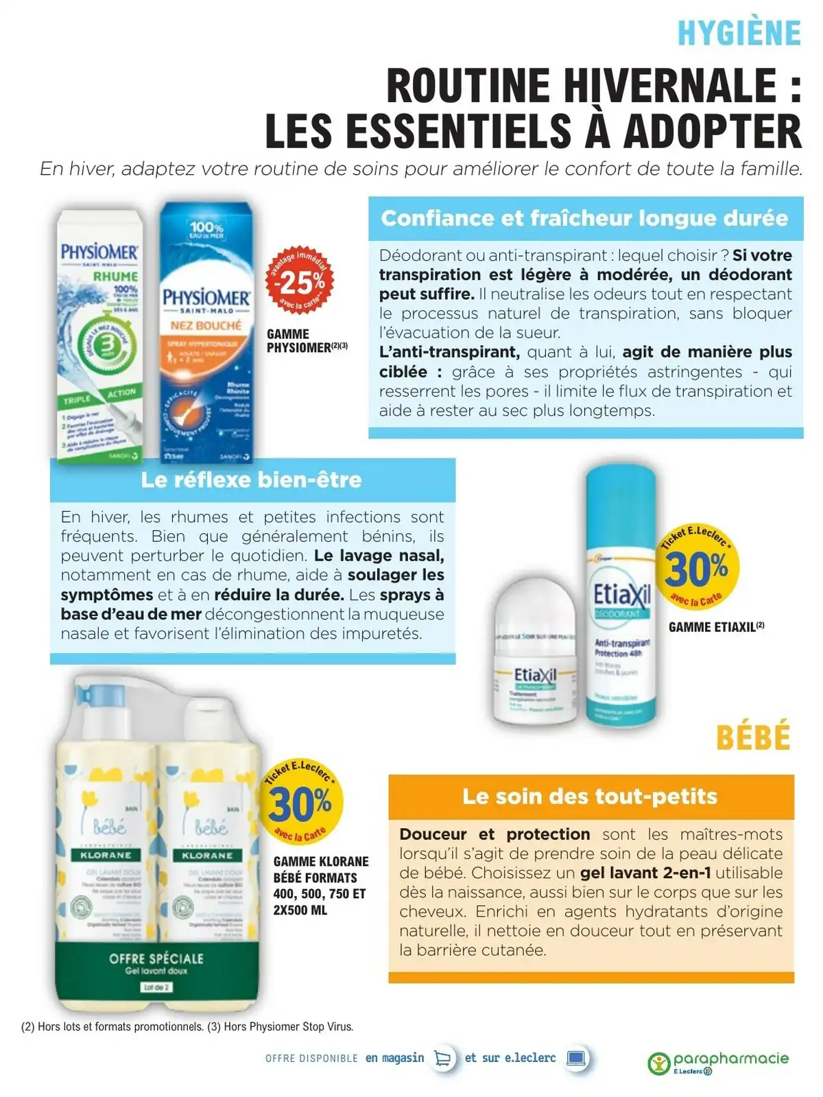 Catalogue Leclerc du Parapharmacie 30 décembre au 24 janvier, 2026 6 – leclerc parapharmacie 19