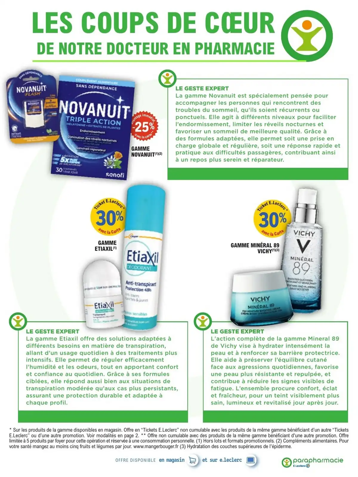 Catalogue Leclerc du Parapharmacie 30 décembre au 24 janvier, 2026 2 – leclerc parapharmacie 3