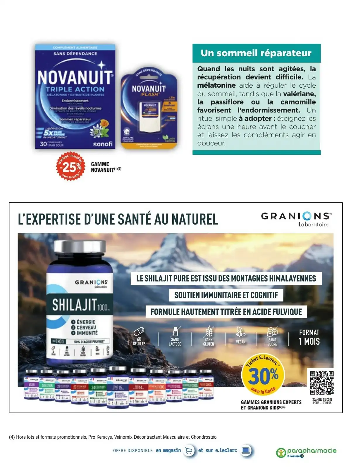 Catalogue Leclerc du Parapharmacie 30 décembre au 24 janvier, 2026 6 – leclerc parapharmacie 7