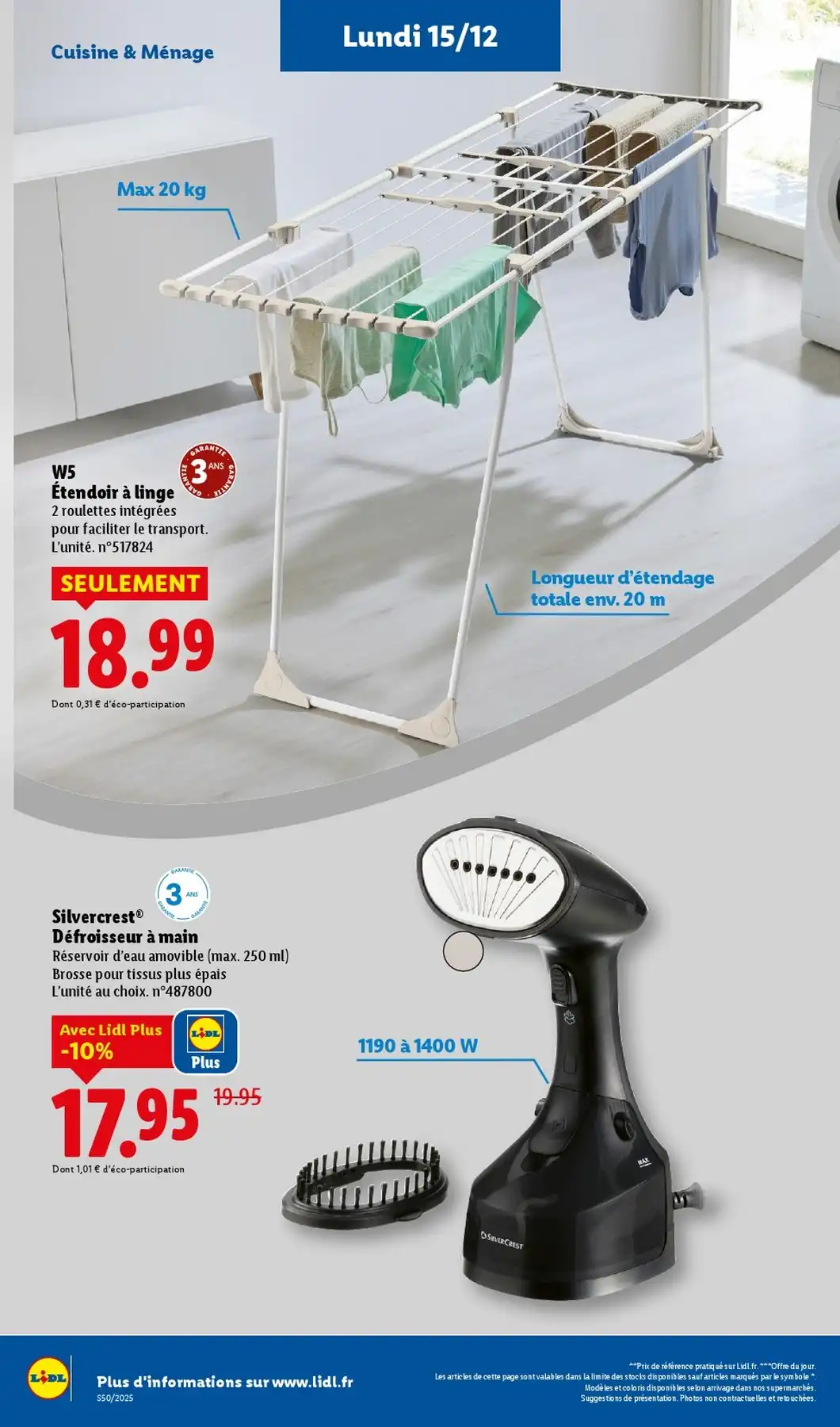 Catalogue Lidl Bonnes du 22 décembre au 25 décembre, 2025 1 – lidl bonnes 2 1