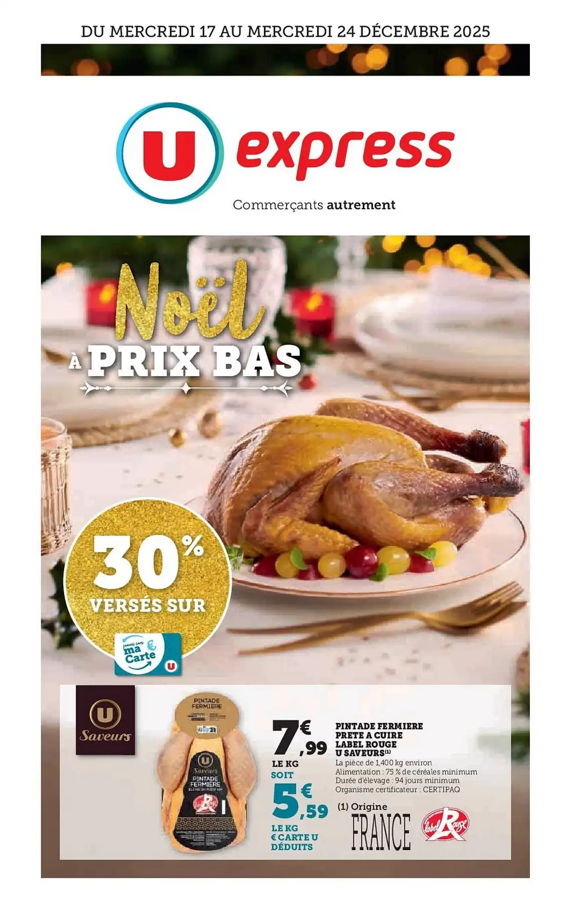 Catalogue U Express du 17 décembre au 24 décembre, 2025 2 – Catalogue U Express Catalogue U Express du 17 décembre au 24 décembre, 2025 1 – u express 1