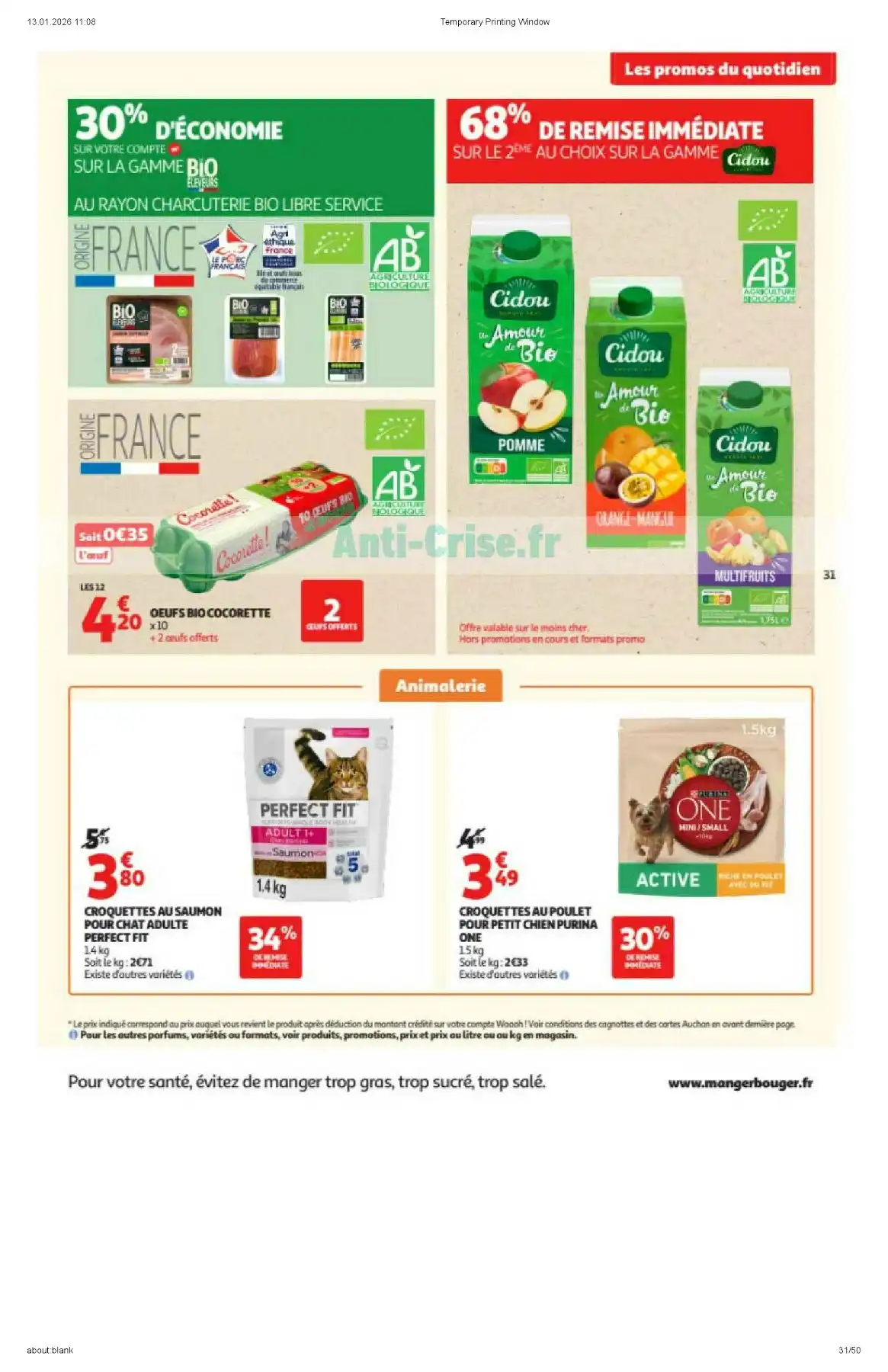 Catalogue Auchan du 20 janvier au 1 février, 2026 1 – auchan catalogue 31