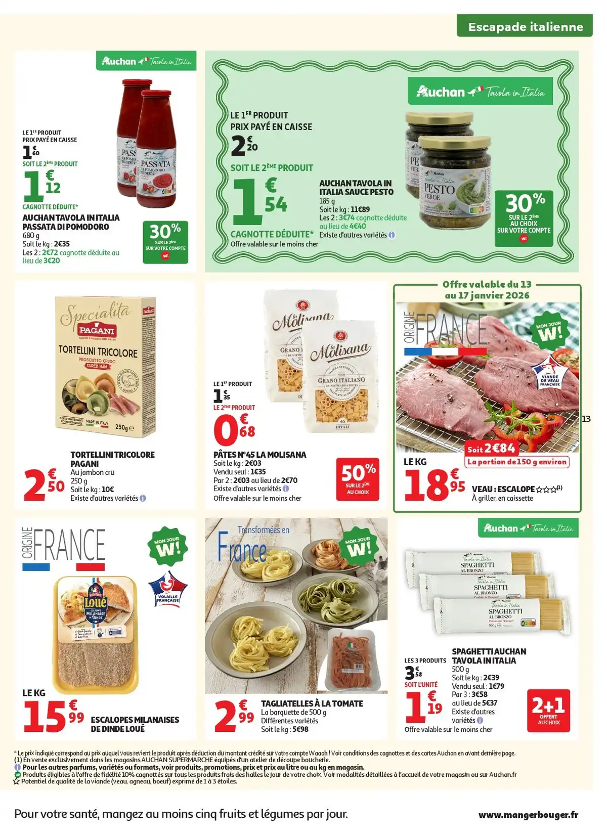 Catalogue Auchan Supermarché du 13 janvier au 25 janvier, 2026 6 – auchan supermarche 13 1