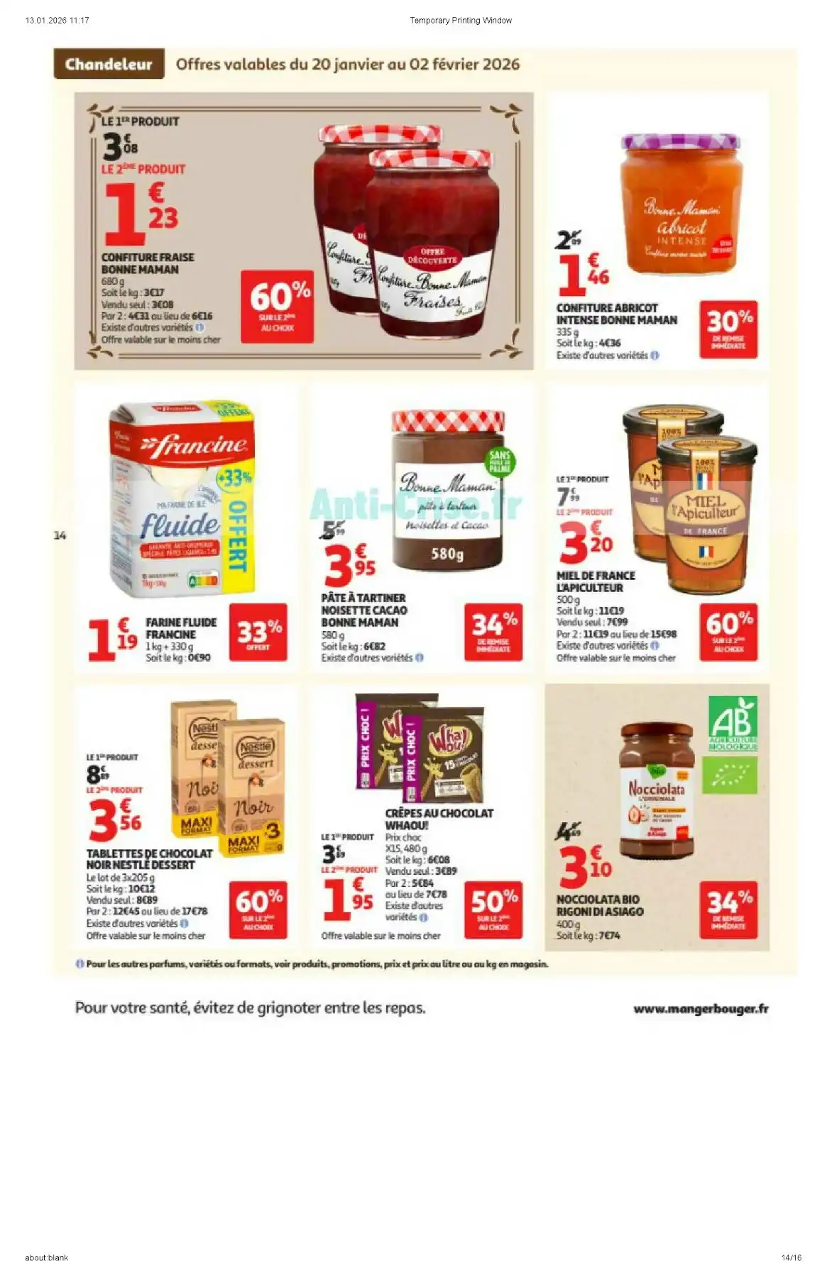 Catalogue Auchan Supermarché du 20 janvier au 1 février, 2026 2 – auchan supermarche 14