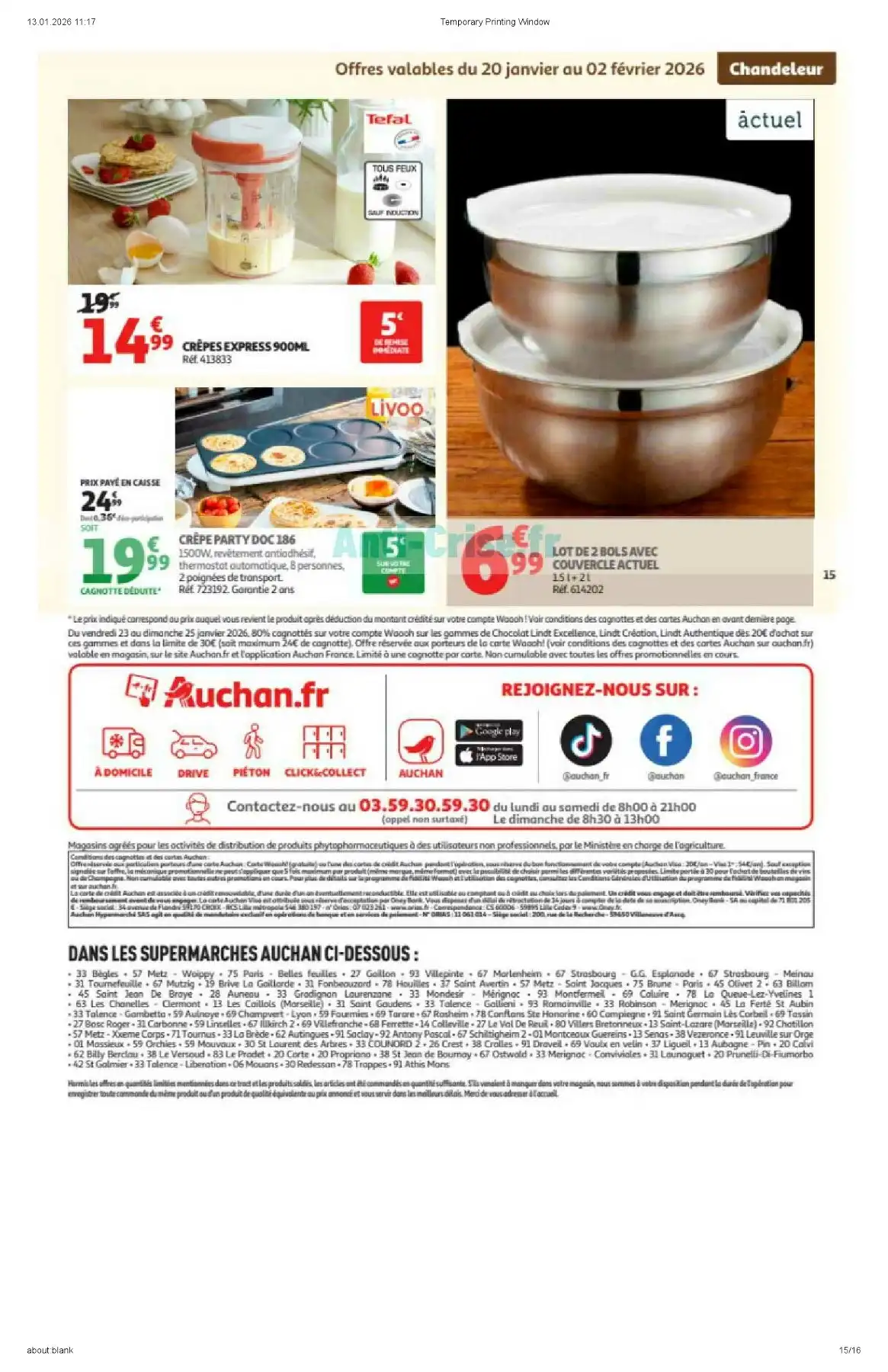 Catalogue Auchan Supermarché du 20 janvier au 1 février, 2026 3 – auchan supermarche 15 2