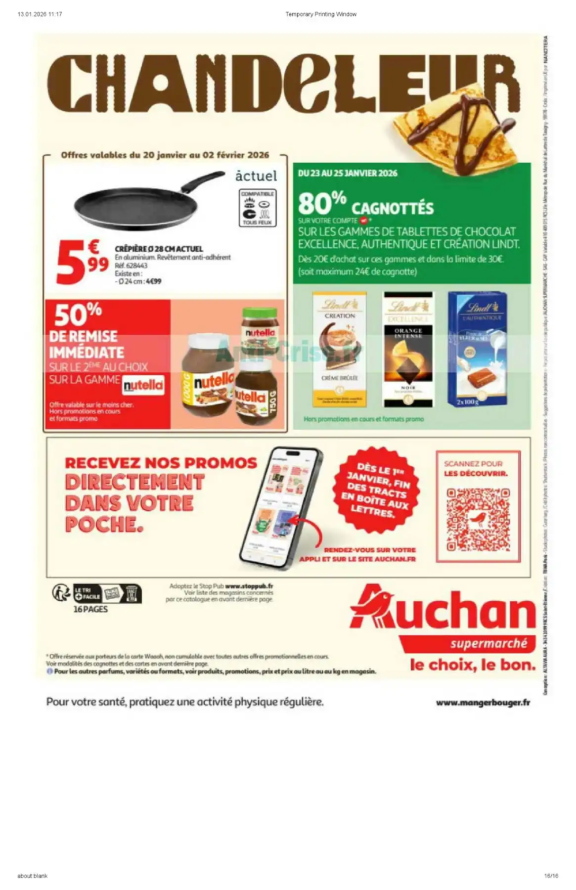 Catalogue Auchan Supermarché du 20 janvier au 1 février, 2026 4 – auchan supermarche 16 2