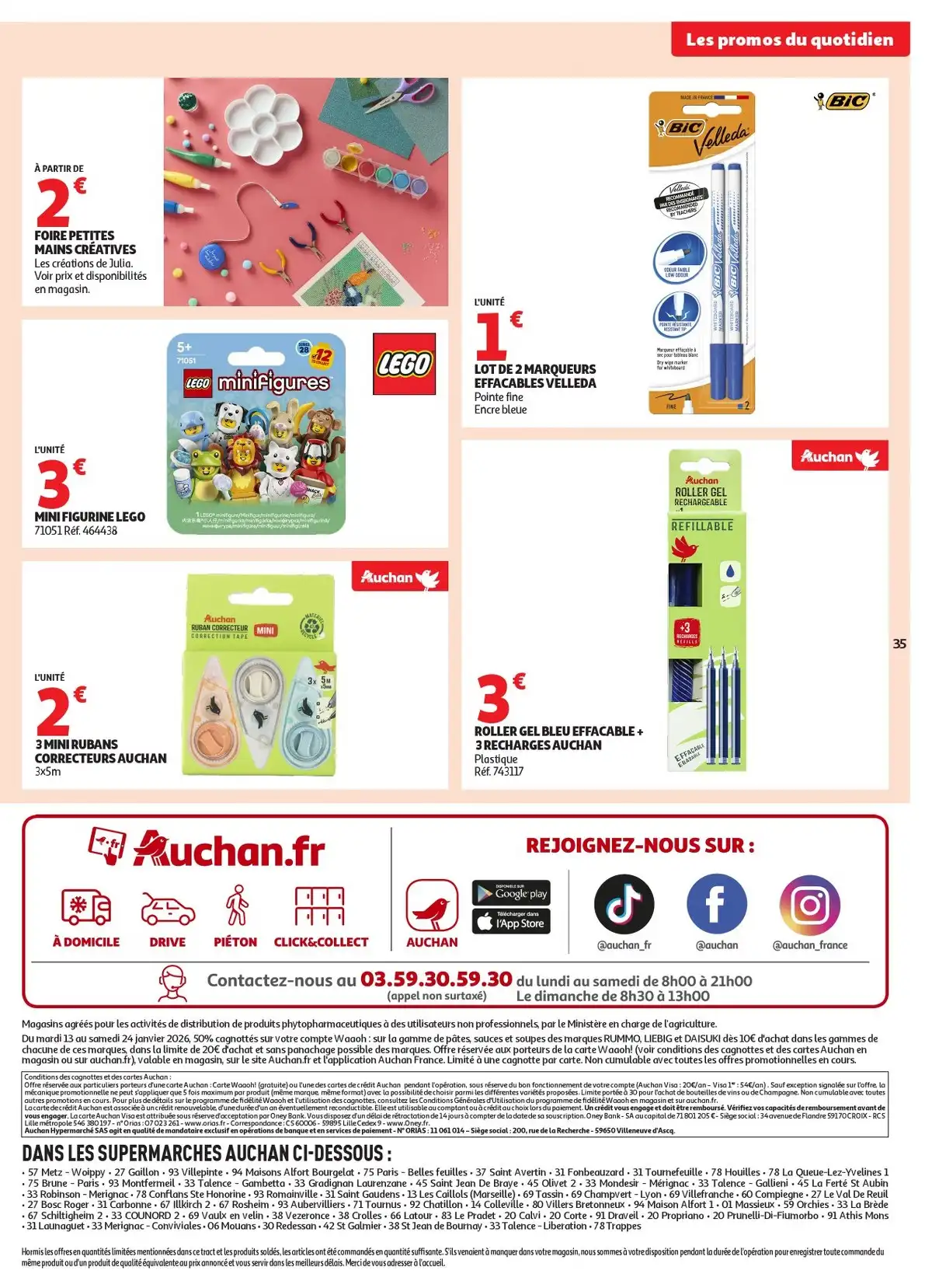 Catalogue Auchan Supermarché du 13 janvier au 25 janvier, 2026 4 – auchan supermarche 35