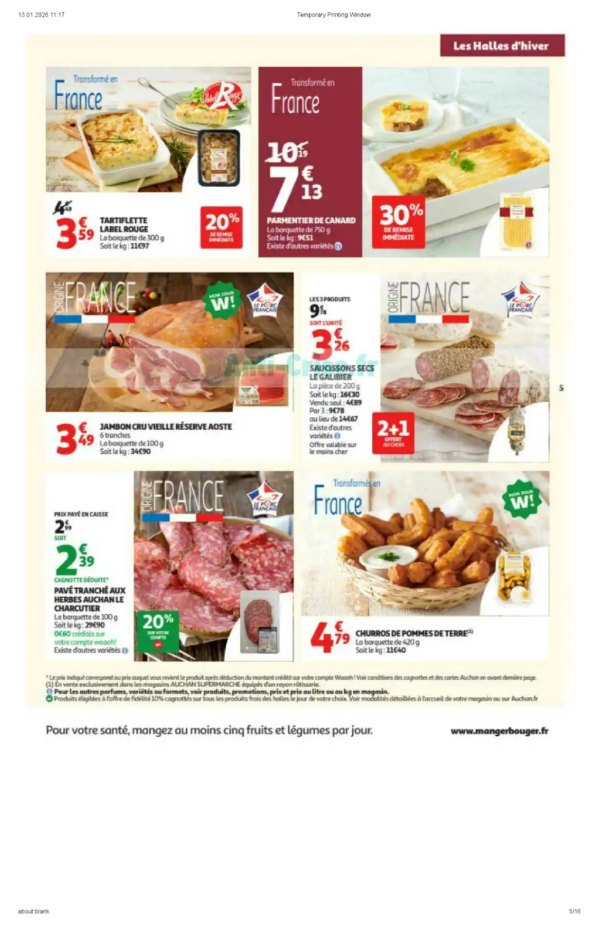 Catalogue Auchan Supermarché du 20 janvier au 1 février, 2026 4 – auchan supermarche 5