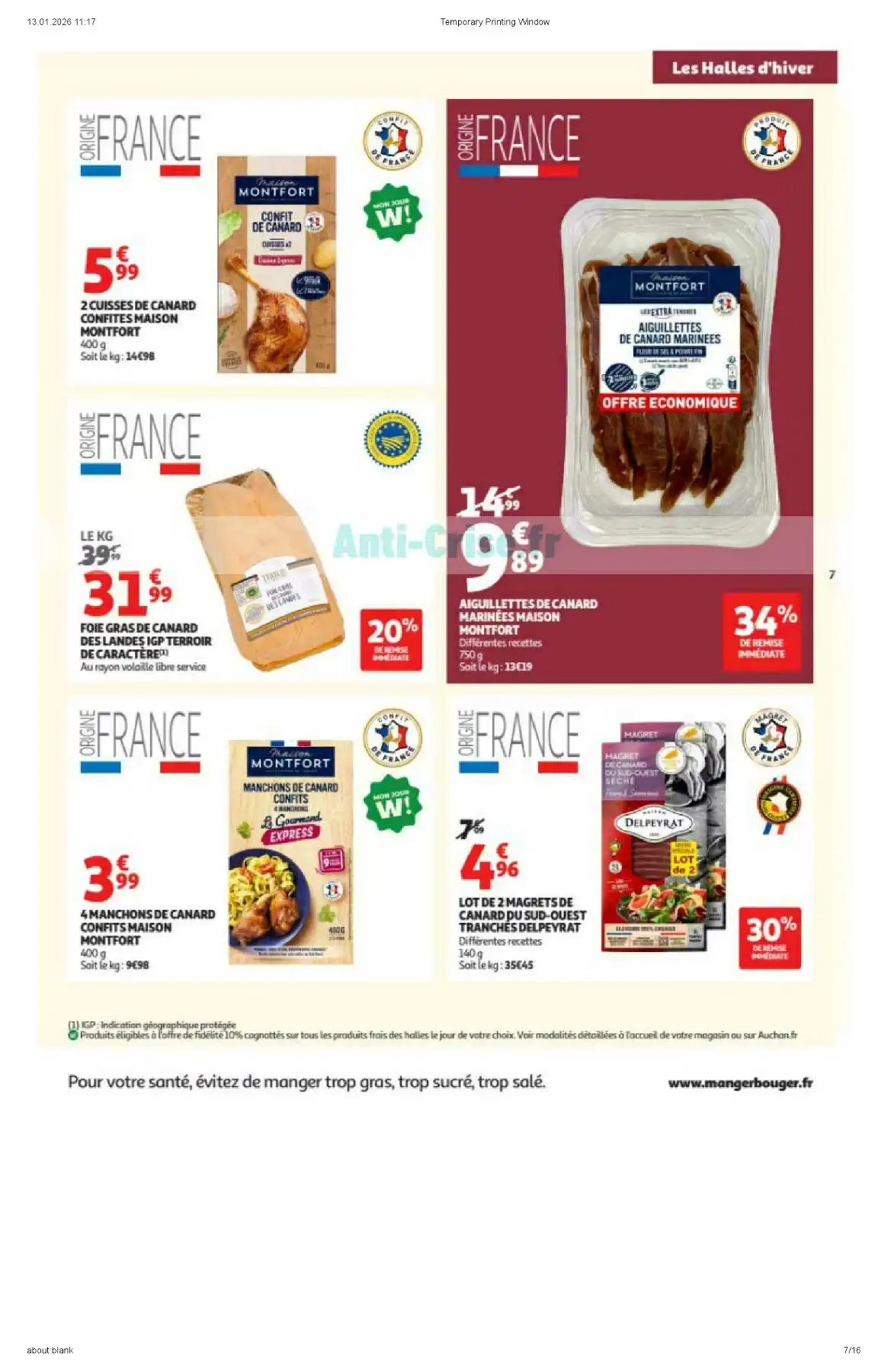 Catalogue Auchan Supermarché du 20 janvier au 1 février, 2026 6 – auchan supermarche 7