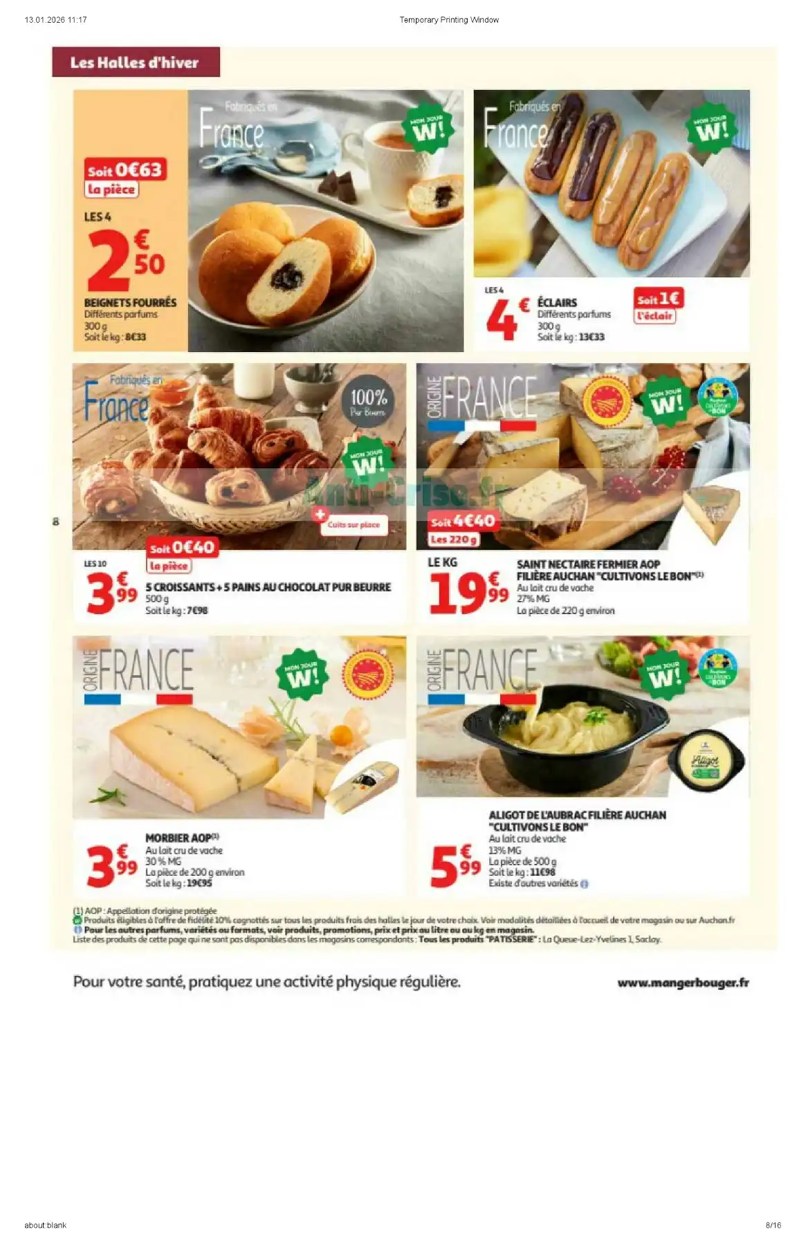 Catalogue Auchan Supermarché du 20 janvier au 1 février, 2026 1 – auchan supermarche 8