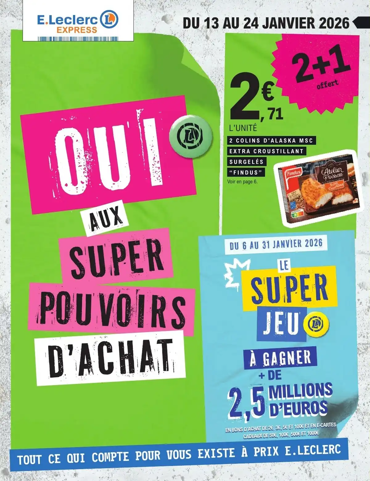 Catalogue Leclerc Experss du 13 janvier au 24 janvier, 2026 1 – leclerc catalogue 1 2