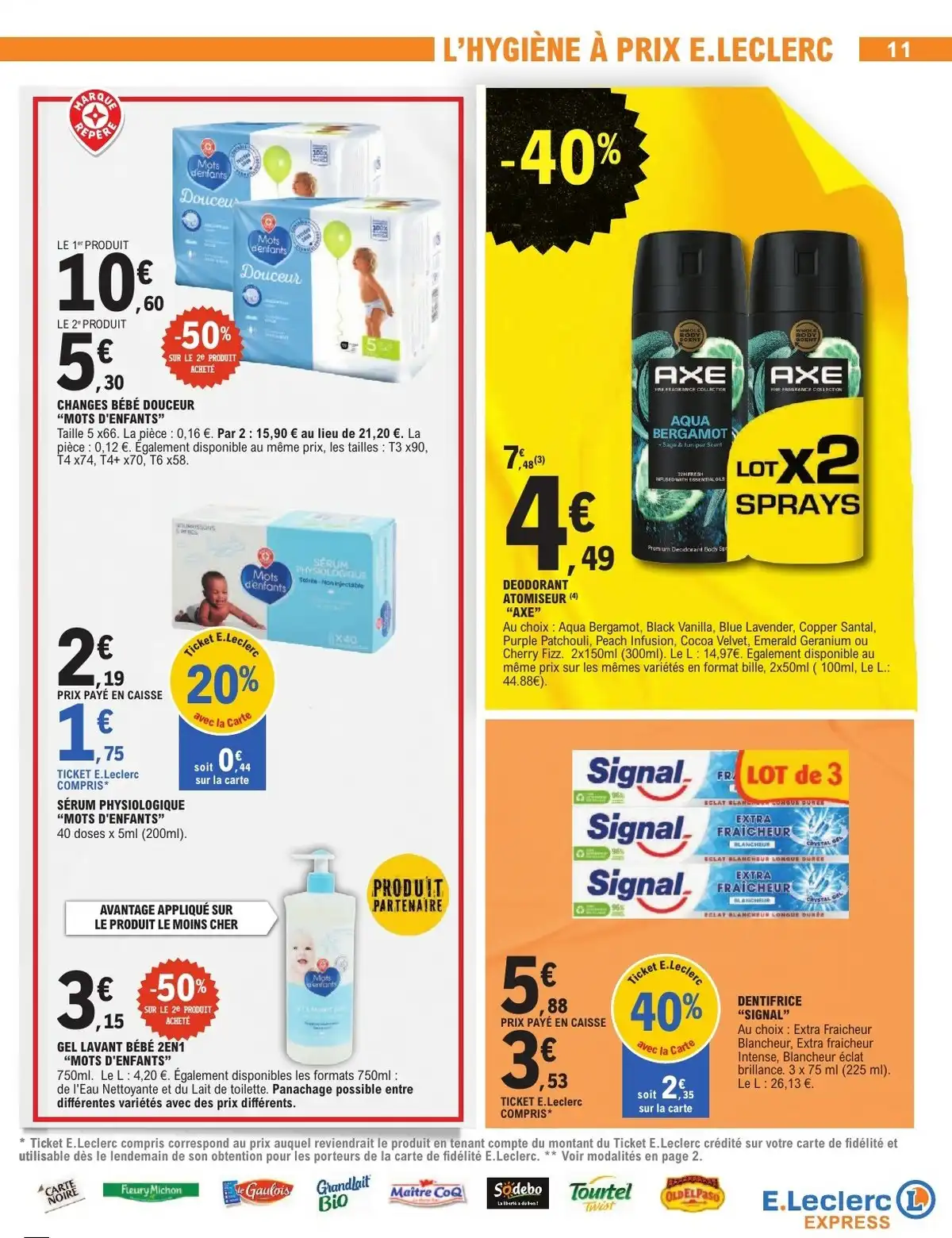 Catalogue Leclerc Experss du 13 janvier au 24 janvier, 2026 4 – leclerc catalogue 11 2