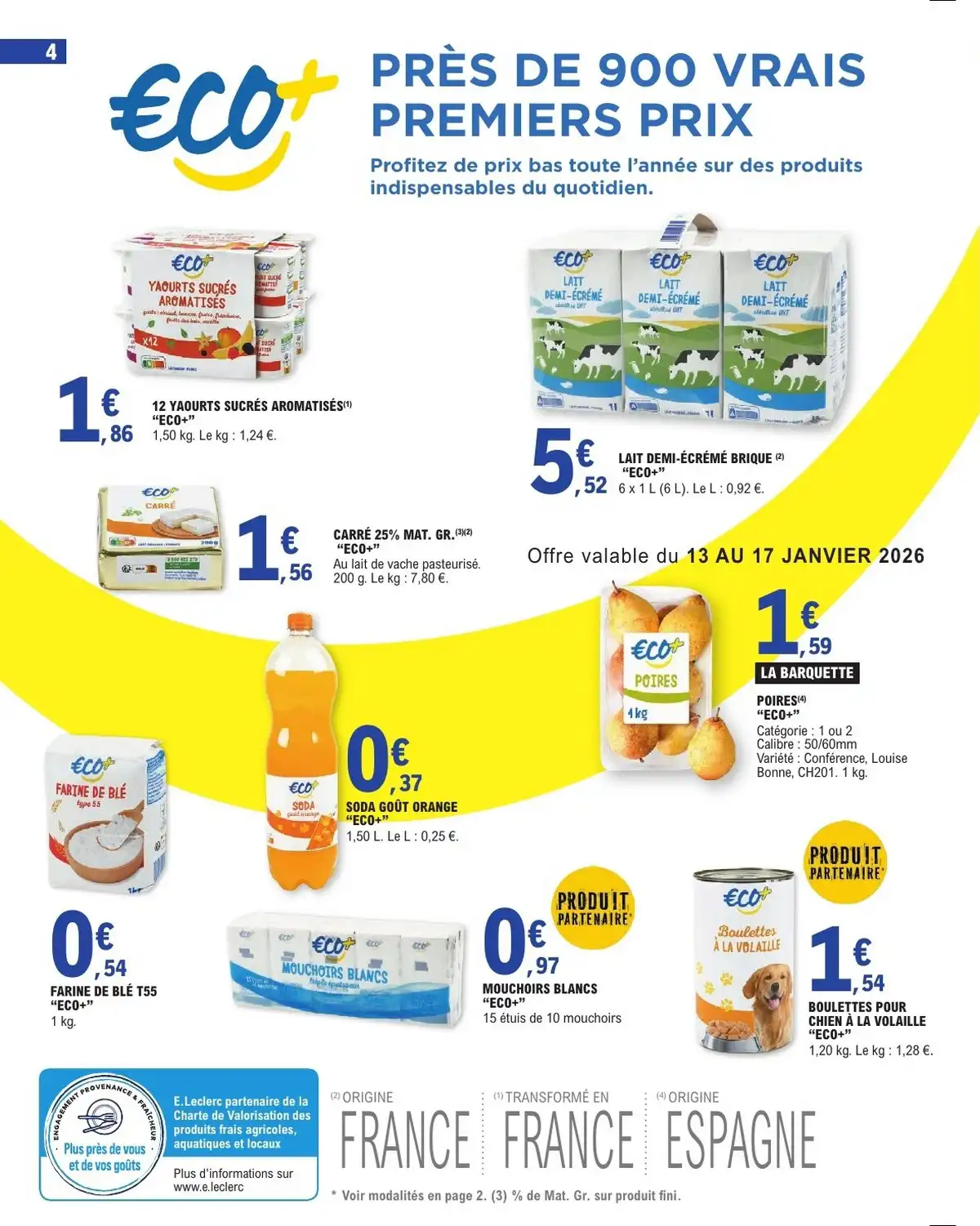 Catalogue Leclerc du 13 janvier au 24 janvier, 2026 3 – leclerc catalogue 4 1