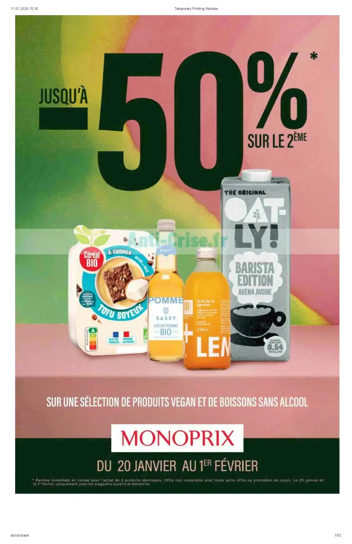 Catalogue Monoprix du 13 janvier au 25 janvier, 2026 1 – monoprix catalogue 1