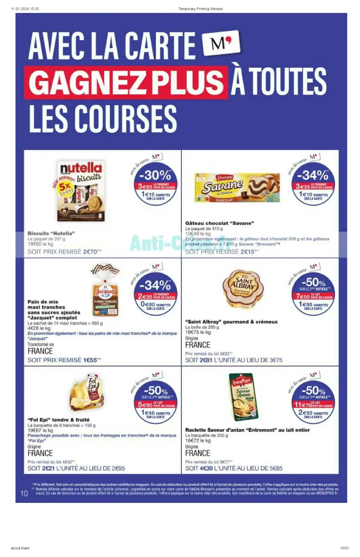 Catalogue Monoprix du 13 janvier au 25 janvier, 2026 9 – monoprix catalogue 10