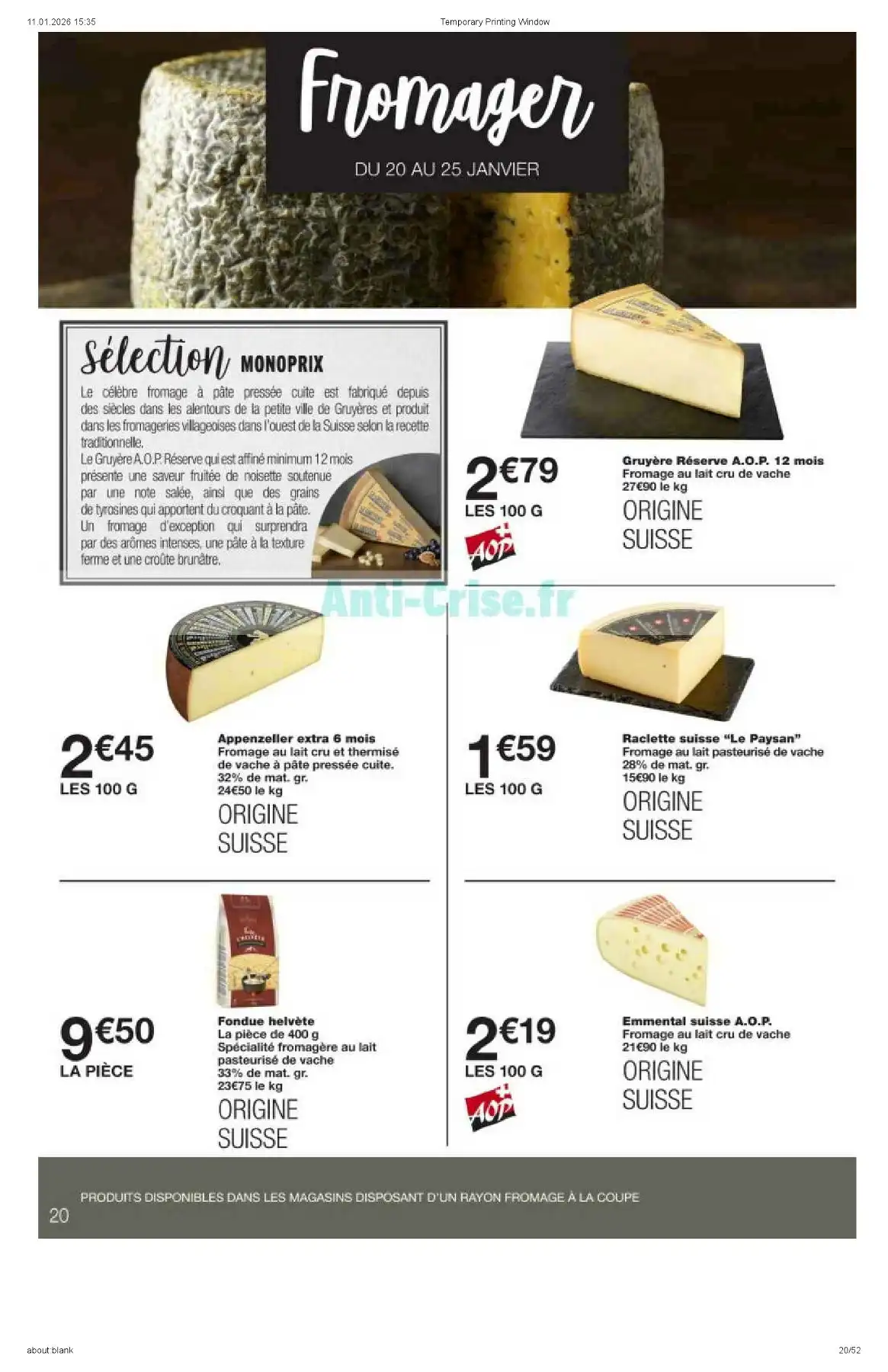 Catalogue Monoprix du 27 janvier au 8 février, 2026 10 – monoprix catalogue 20