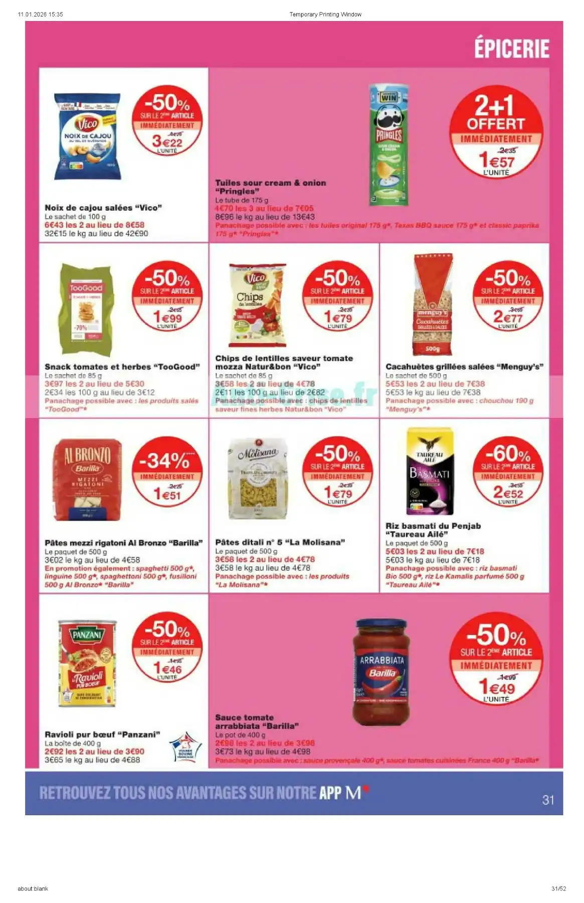 Catalogue Monoprix du 20 janvier au 1 février, 2026 1 – monoprix catalogue 31