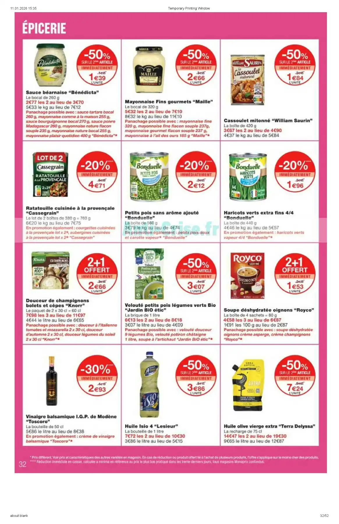Catalogue Monoprix du 20 janvier au 1 février, 2026 2 – monoprix catalogue 32