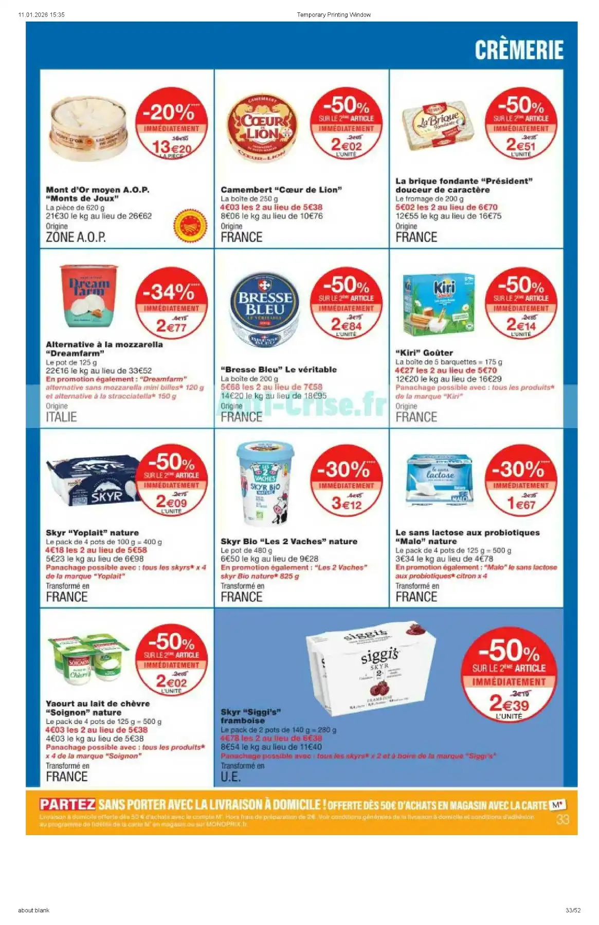 Catalogue Monoprix du 20 janvier au 1 février, 2026 3 – monoprix catalogue 33
