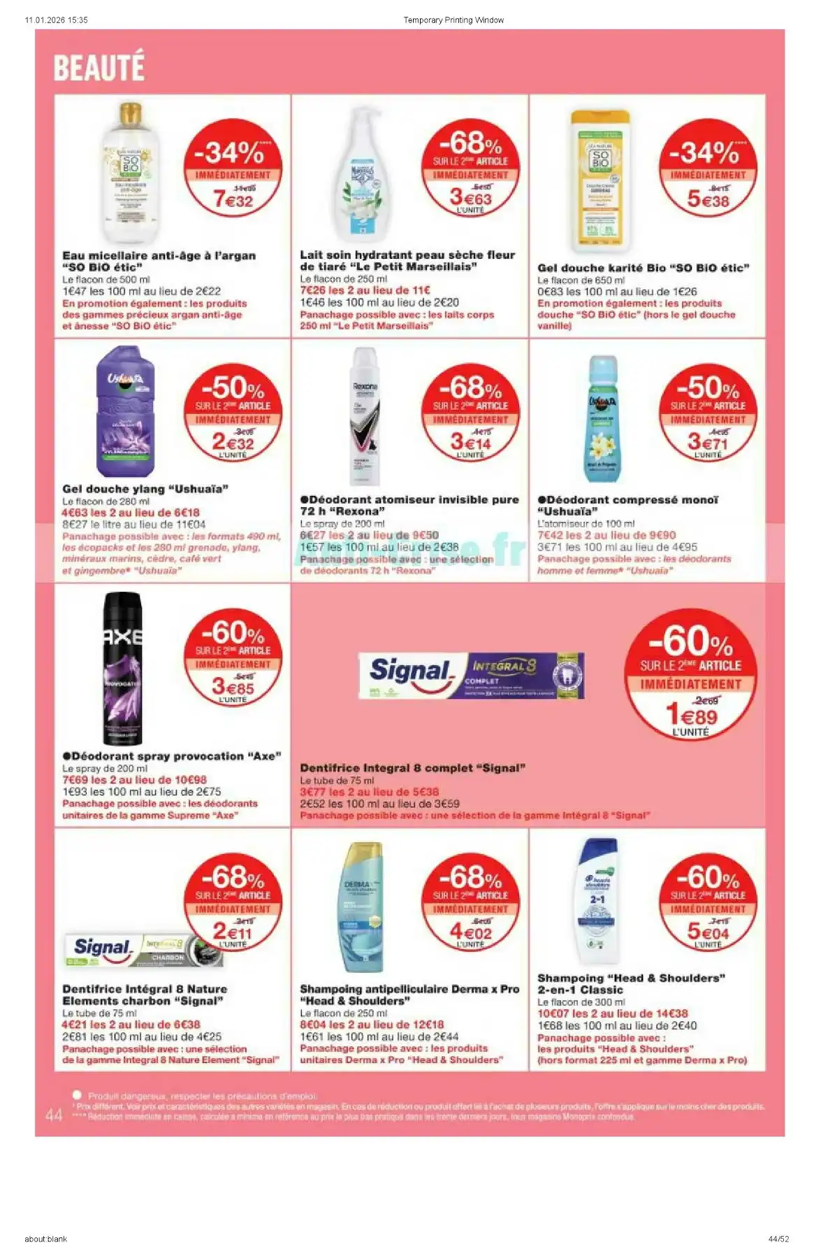 Catalogue Monoprix du 20 janvier au 1 février, 2026 4 – monoprix catalogue 44