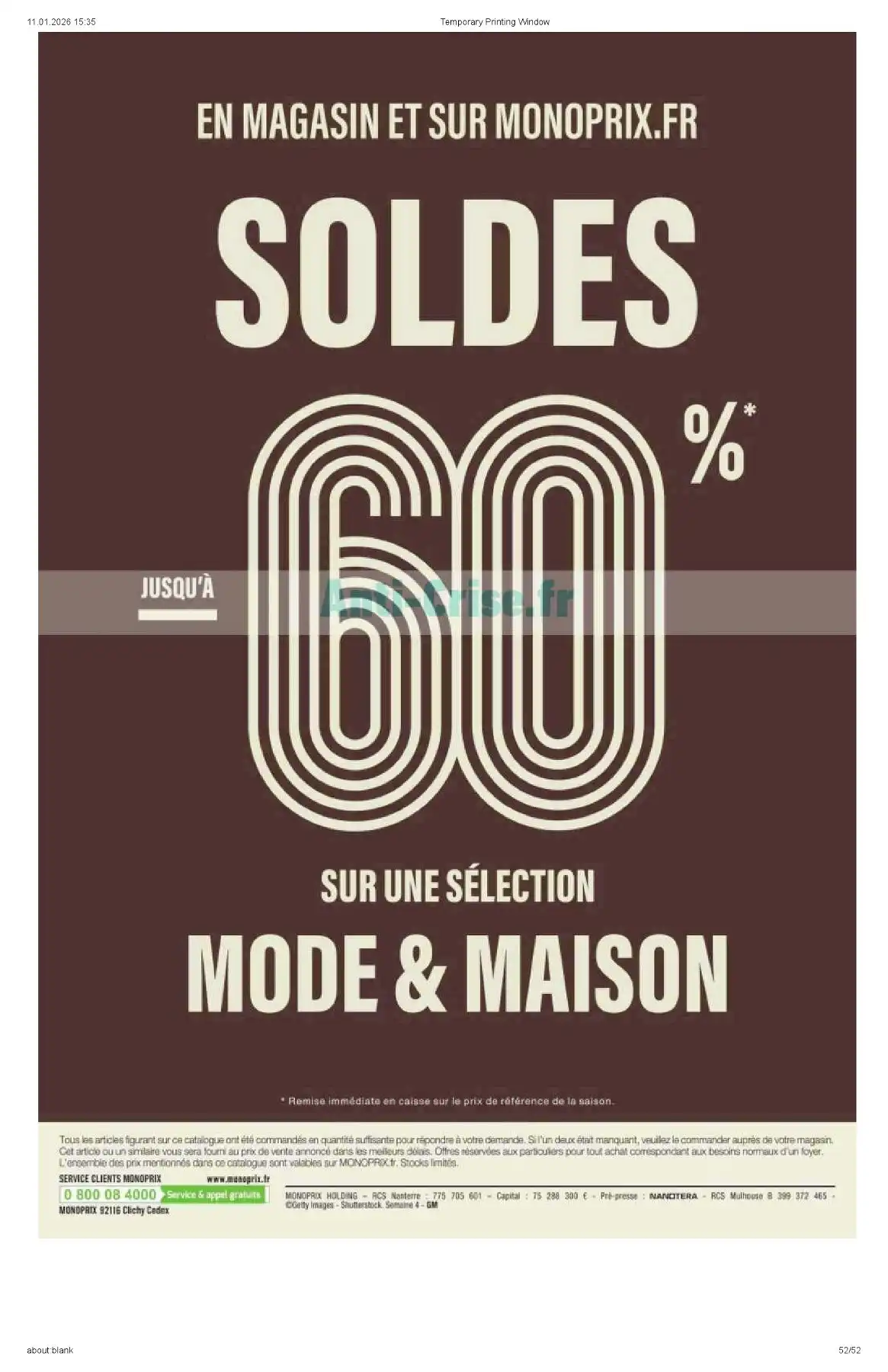 Catalogue Monoprix du 20 janvier au 1 février, 2026 6 – monoprix catalogue 52