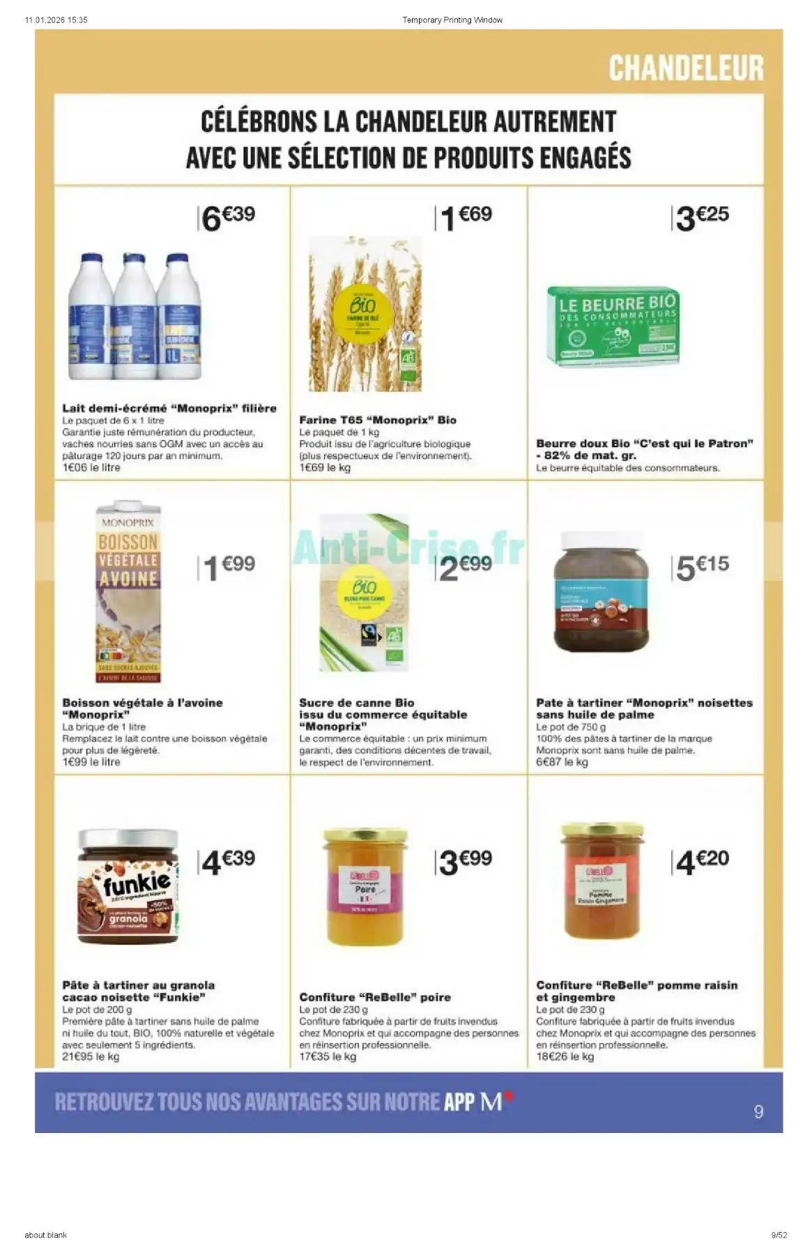 Catalogue Monoprix du 13 janvier au 25 janvier, 2026 8 – monoprix catalogue 9