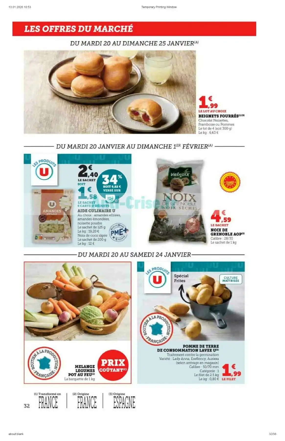 Catalogue U Express du 20 janvier au 1 février, 2026 1 – u express 32